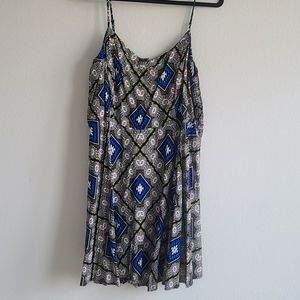 Fit and Flare Multi Color dress